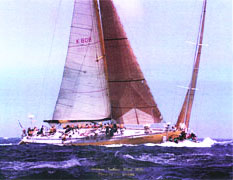 Maxi Creighton's Naturally colliding with the ULDB Donney Brook during Antigua Race Week 1997 resulting in a total loss. No personal injuries were reported. Fertig & Gramling resolved the hull claim and pursued the subrogation action against the Maxi.